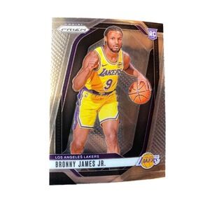 2024 Panini Prizm Bronny James Jr Rookie RC Basketball Card‎ Los Angeles Lakers